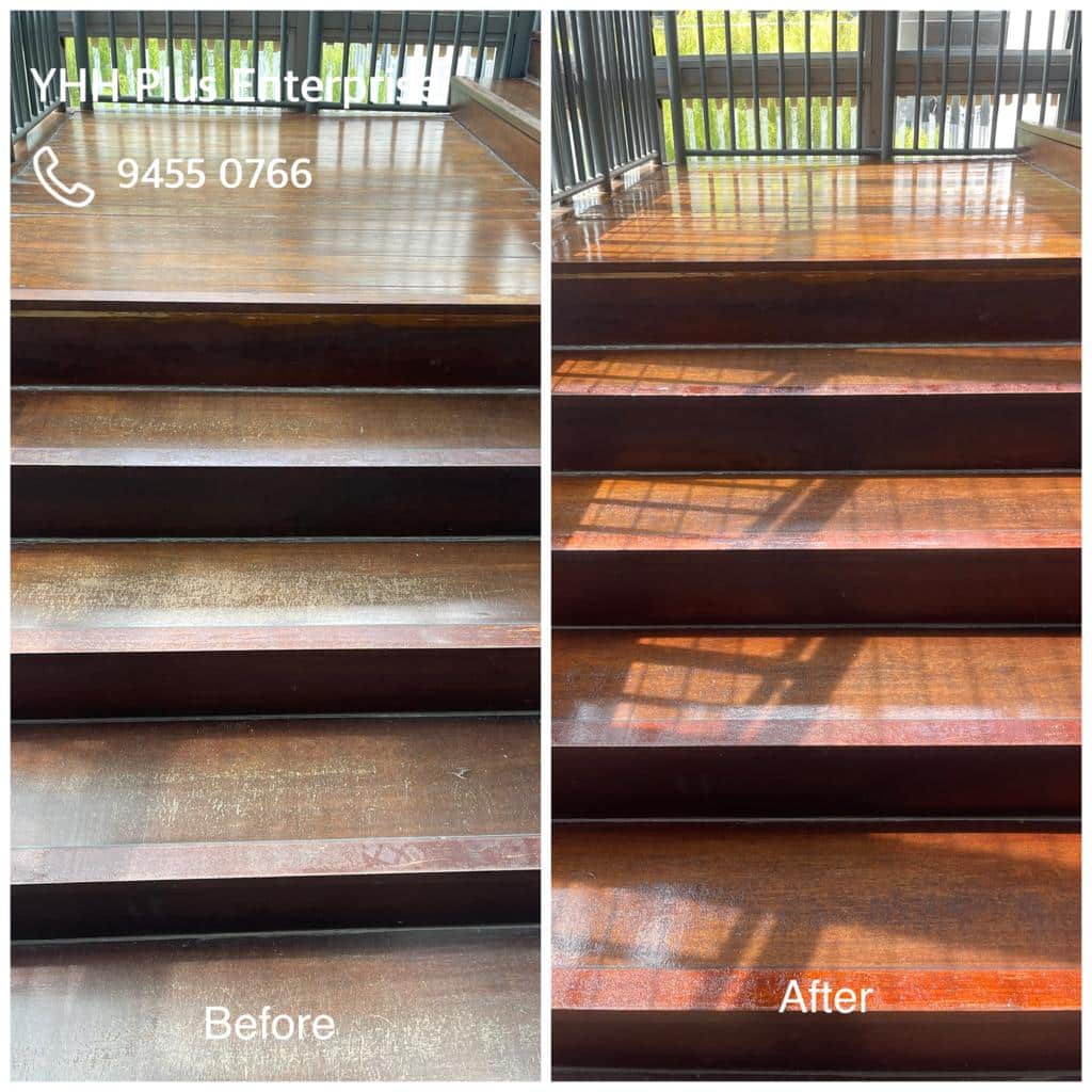 Floor Grip Anti-Slip Floor Finish (Gloss) for Vinyl, Wood, and Laminate –  Clear Non-Slip Grip Coating to Fix Slippery Floors and Stairs